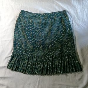 Worthington skirt with pleating at bottom hem 12P